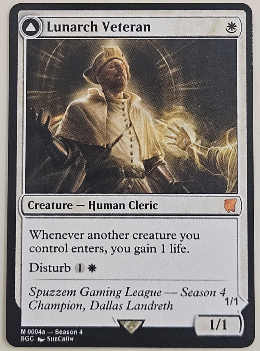 Custom Dallas card